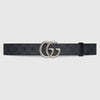 Gucci cintura Cintura reversibile GG Marmont nero