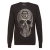 PULLOVER ROUND NECK LS CLASSIC SKULL - Diamond Plug Outlet