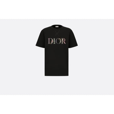 T-SHIRT DIOR FLOWERS OVERSIZE - Diamond Plug Outlet