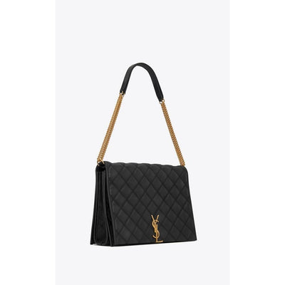 BECKY LARGE CHAIN BAG IN QUILTED LAMBSKIN - Diamond Plug Outlet