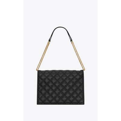 BECKY LARGE CHAIN BAG IN QUILTED LAMBSKIN - Diamond Plug Outlet
