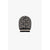 Casquette en laine grise avec logo Balmain Velvet noir