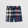 Burberry Costumi da bagno Boxer mare con coulisse e motivo Exaggerated check