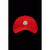Cappello da baseball con logo rosso