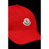 Moncler cappello Cappello da baseball con logo rosso