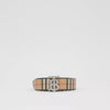 Cintura con motivo Vintage check e monogramma - Diamond Plug Outlet