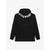 Sweatshirt mit Givenchy Paris Unterschrift in Erleichterung