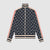 Cotton jacket with Jacquard GG motif