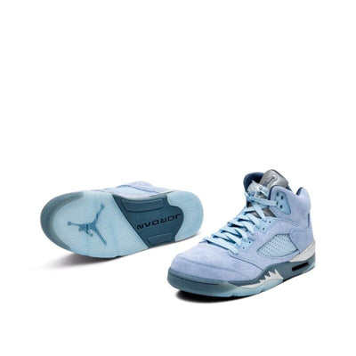 air jordan5 Scarpe Nike Air Jordan 5 Retro Women's Blue Bird  Size 9.5