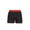 GCDS Costumi da bagno SHORTS MARE TESSUTO LEGGERO NERO