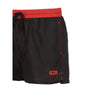 GCDS Costumi da bagno SHORTS MARE TESSUTO LEGGERO NERO