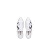 Sneakers a punta in gabardine cotone stampato - Diamond Plug Outlet