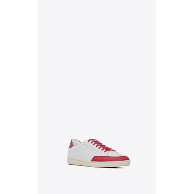 SNEAKERS COURT CLASSIC SL10 IN PELLE TRAFORATA E MARTELLATA - Diamond Plug Outlet