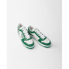 Prada Scarpe Sneakers Downtown in pelle verde