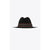 Sombrero Panamá de la paja con cinta de lona a rayas en contraste