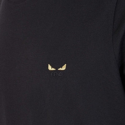 T-shirt in jersey nero - Diamond Plug Outlet