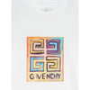 GIVENCHY T-SHIRT T-shirt slim in jersey con stampe motivo sole 4G
